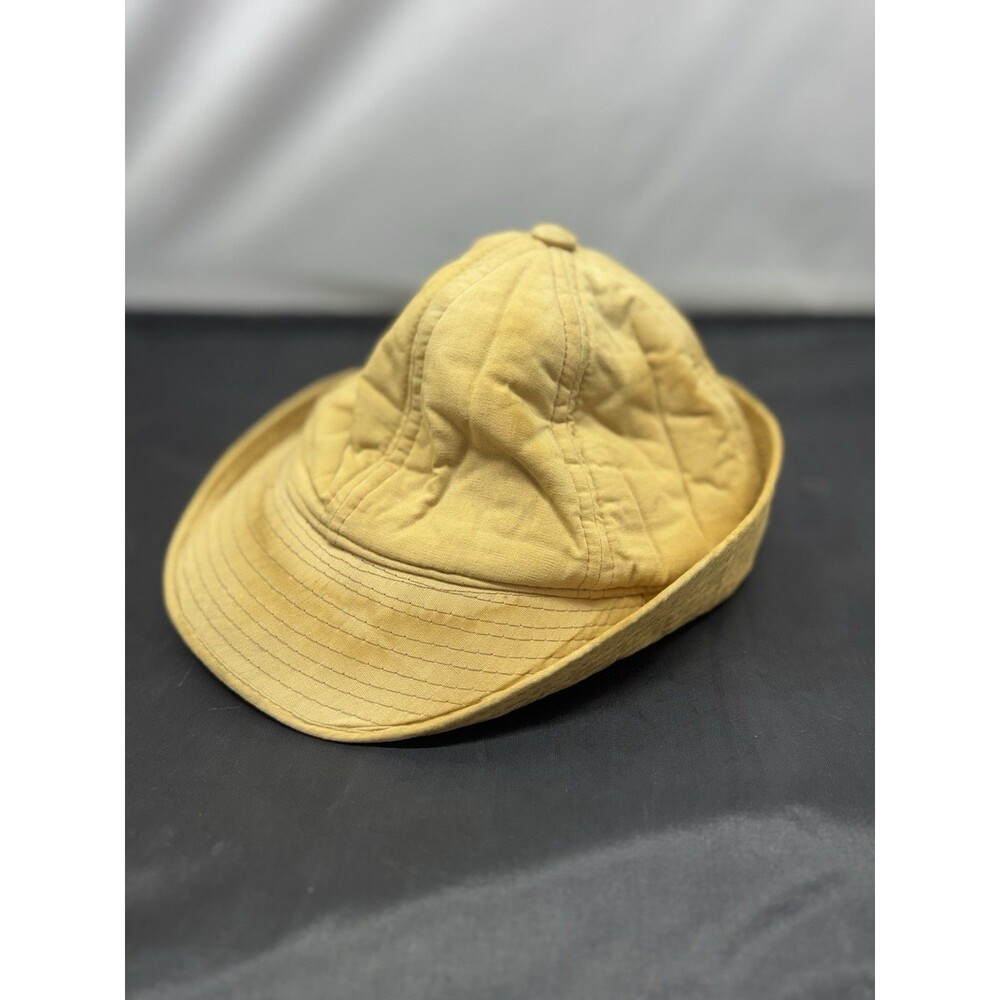 Vintage 1950s Drybak Khaki Canvas Hunting Cap Cotton Foldable Ear Flap